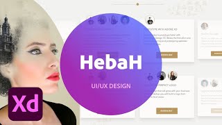Live UI/UX Design with HebaH - 1 of 3 | Adobe Creative Cloud