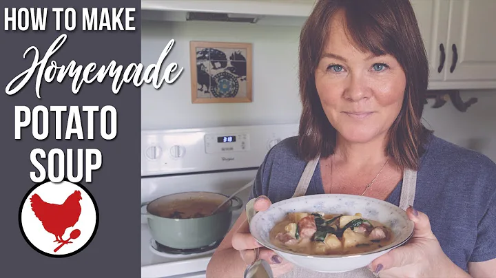 HOMEMADE POTATO SOUP | Cooking with Constance