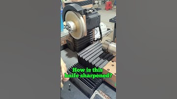 Do you want to have an efficient knife sharpener? #machine #cncmill #cnc #cncsoftware #metalworking
