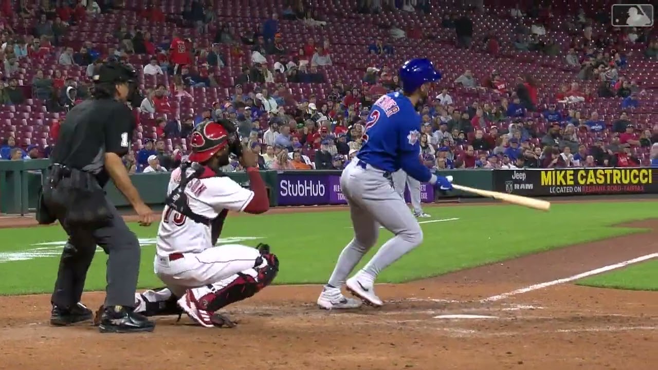 Nico Hoerner's Solo Home Run - YouTube