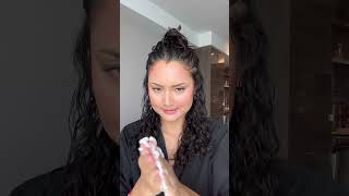 styling curls with only mousse curlyhairtutorial