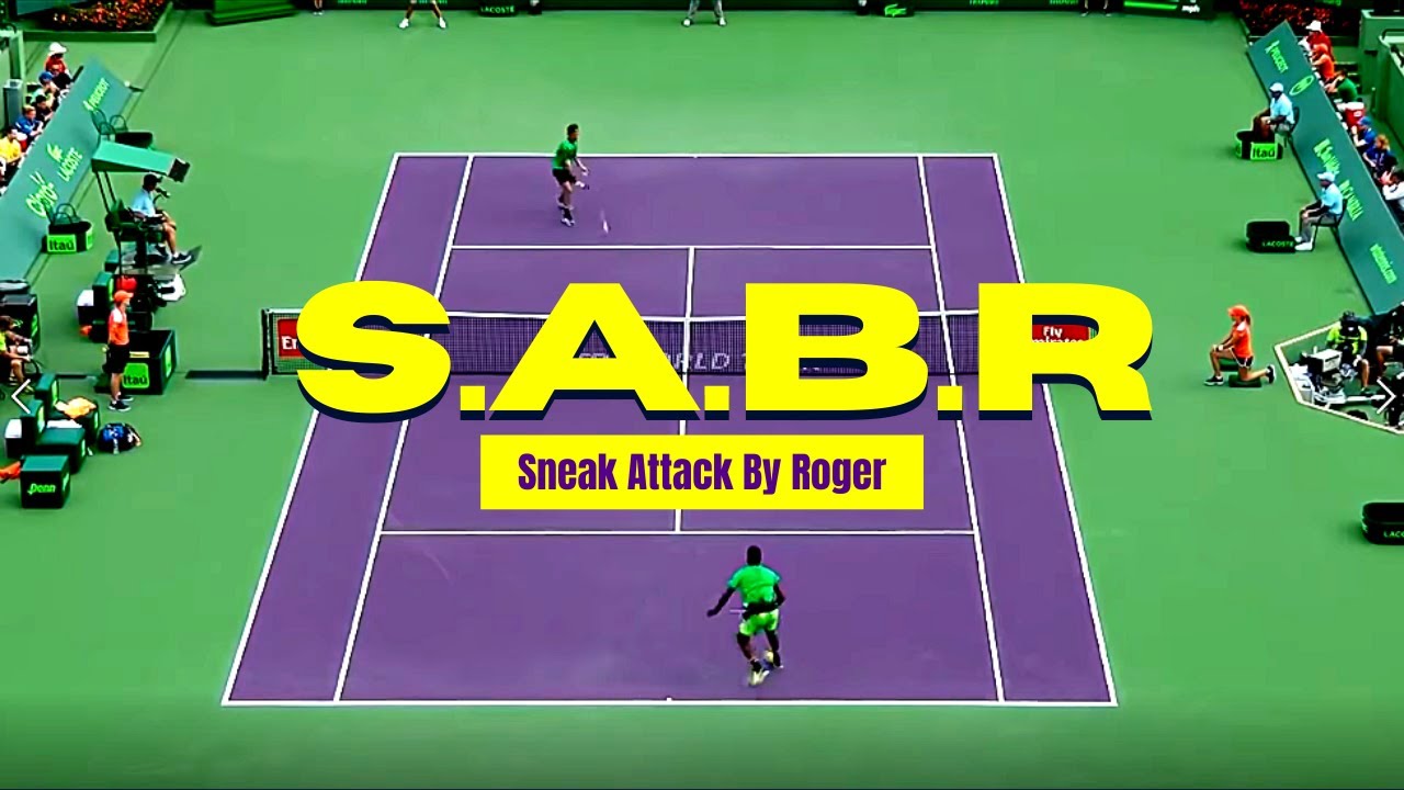 Le SABR, c'est quoi ? La leçon de Roger Federer