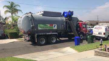 Ware Disposal Peterbilt 320 Amrep elliptical truck #79 on recycle on 10-5-2020