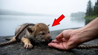 видео: Волчонка бросили в озеро. То, что произошло дальше, ШОКИРУЕТ всех! картинка: Волчонка бросили в озеро. То, что произошло дальше, ШОКИРУЕТ всех!