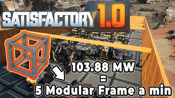 Modular Frame Factory & Steel UNLOCKED! + Rare Power Shards | Satisfactory S1 E9