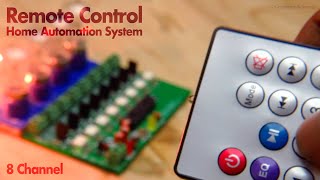 Remote Control Home Automation System (8-Channel)