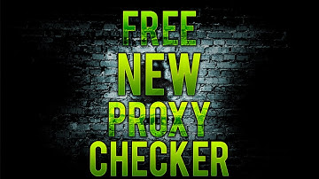 PROXY CHECKER [NEW] [2015]