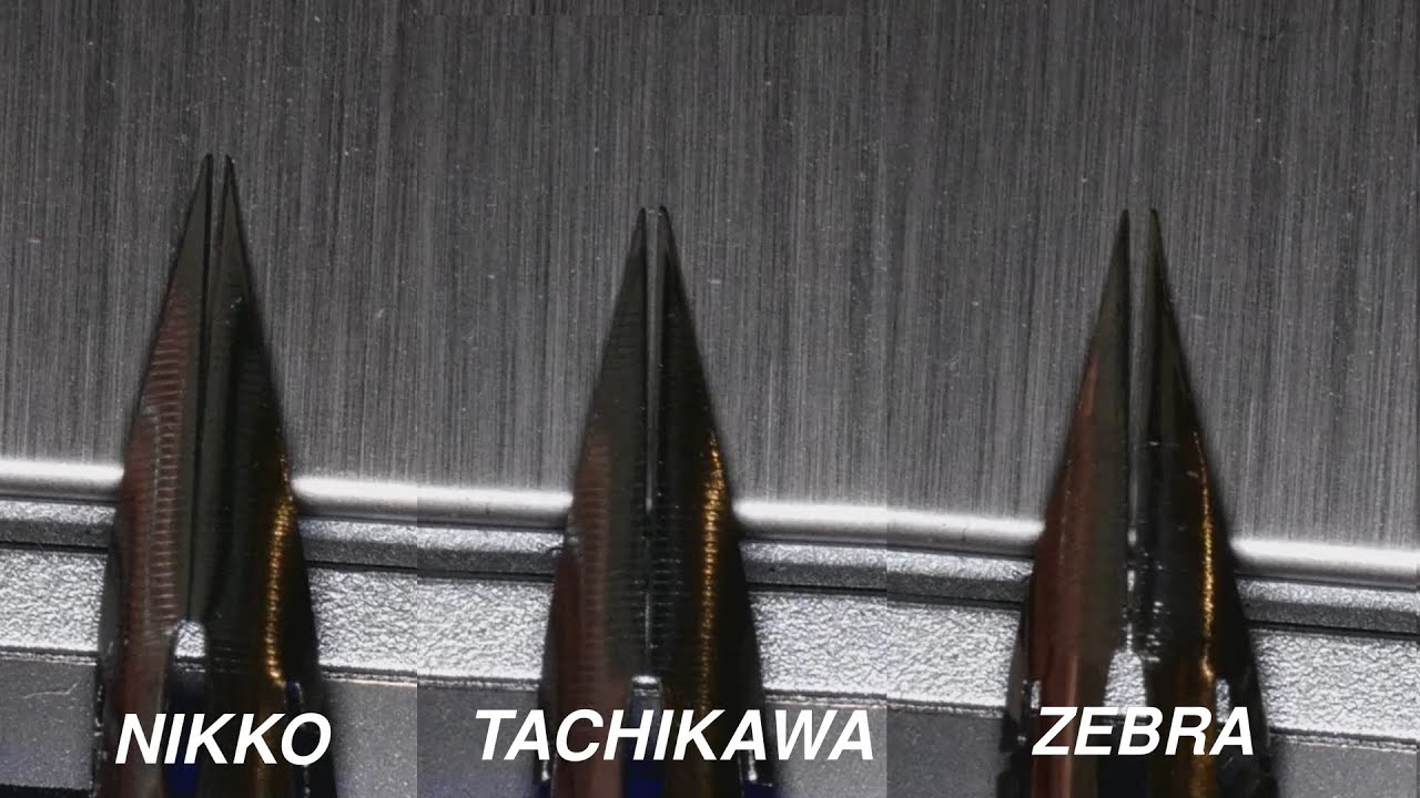 Пытаюсь найти разницу между марками перьев для комиксов G.