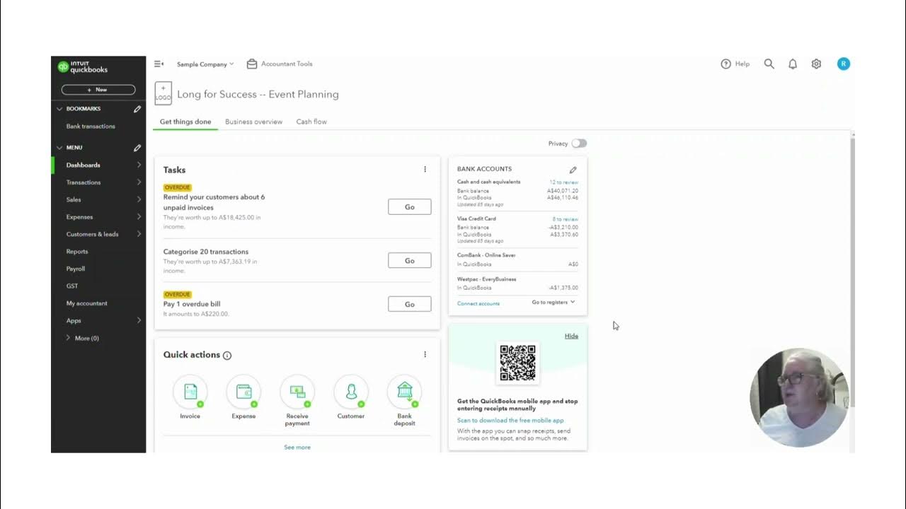 How to series qbo invite accountant youtube