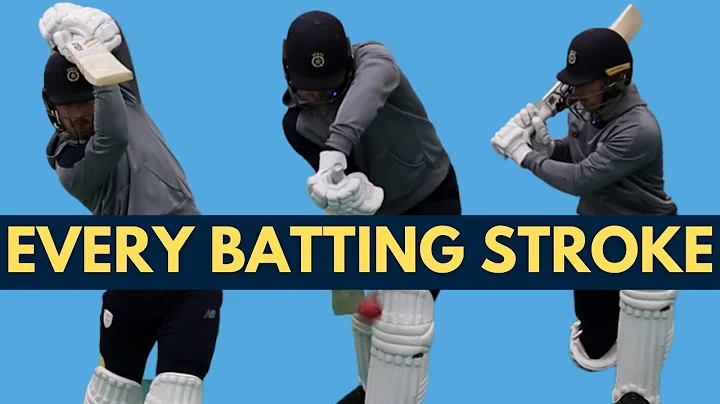 All Cricket Batting SHOTS Explained: How To Bat In...