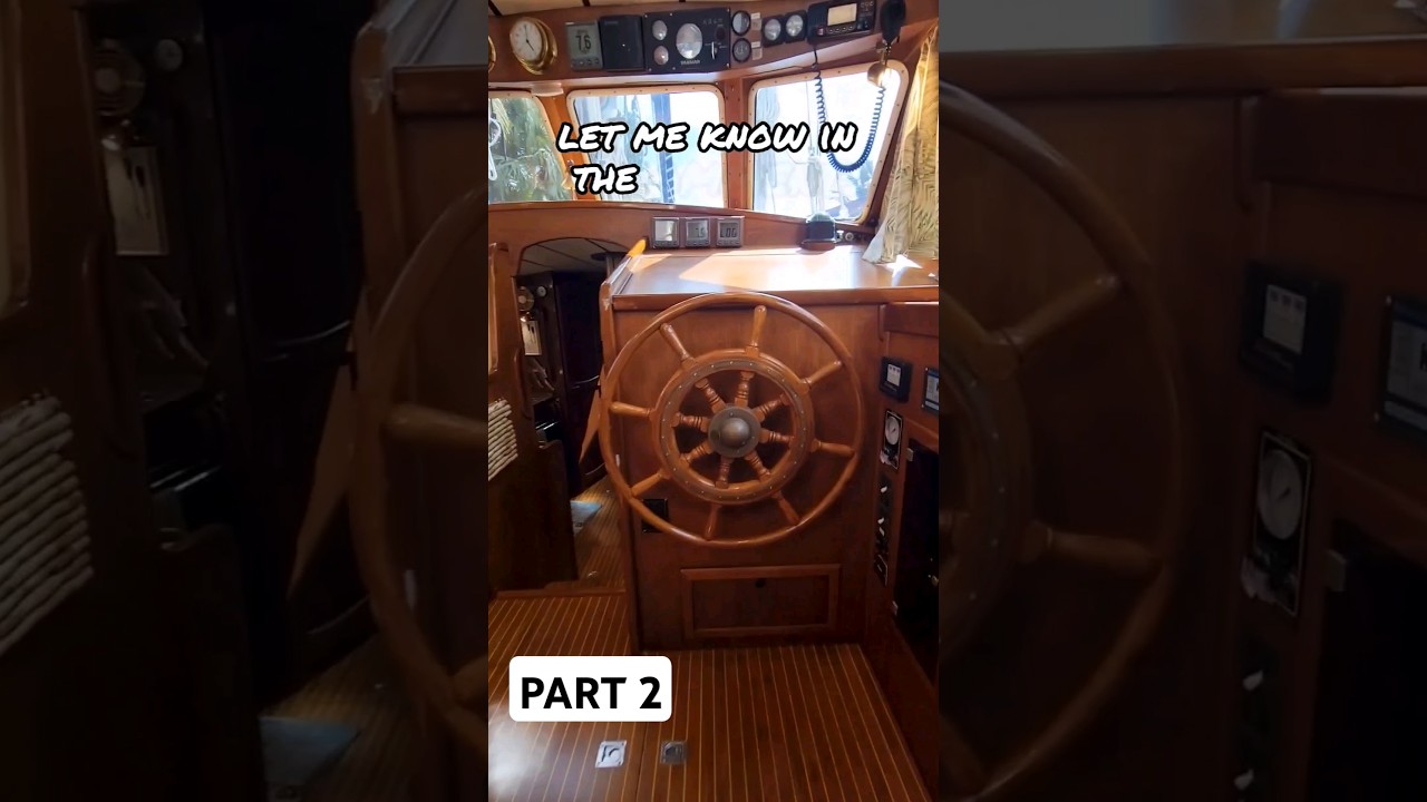 The WEIRDEST 40′ Sailboat I’ve EVER Seen [Short Tour] Part 2