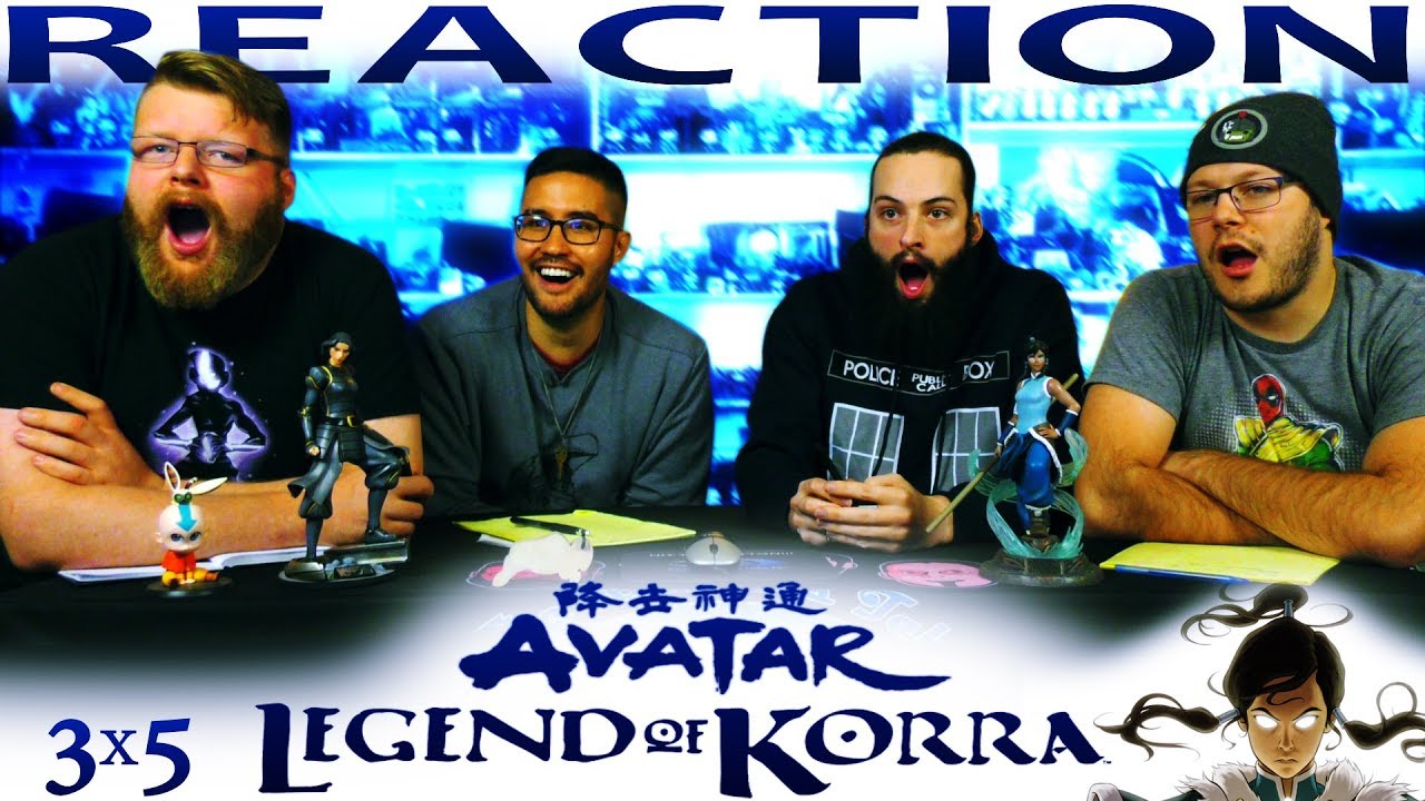 blind wave my hero academia Legend of Korra 3x5 REACTION!!