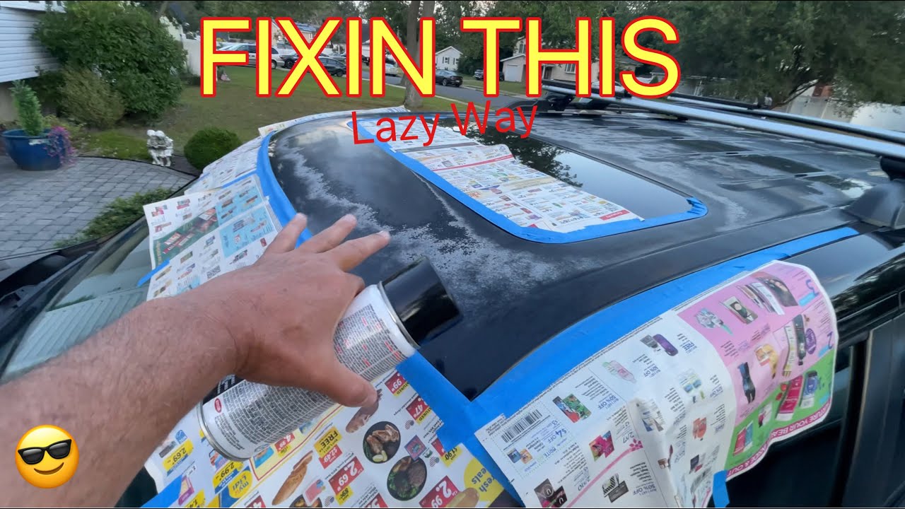 EASY CHEAP HONDA PAINT JOB - The Lazy Way of Making your Honda Look Better