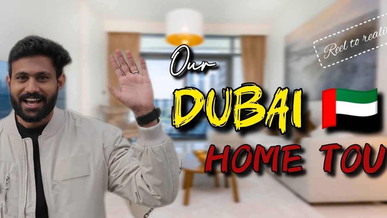 Our Dubai home tour🏢 | ₹3 Lakhs rent | Reality of living in Dubai