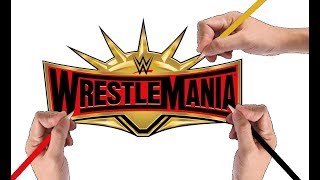 I Draw Wrestlemania 35's Logo