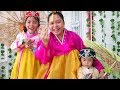 Balita Lucu Memakai Hanbok Korea - Baju Tradisional Korea - Korean Tradisional Dress