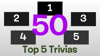 Bfdia Trivia 50 Top 5 Trivias 1-49