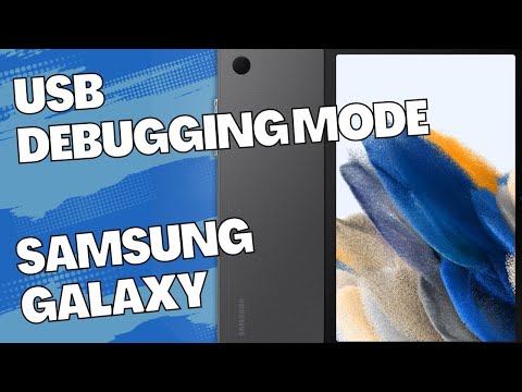 Samsung Galaxy Tab A8: How to Activate USB Debugging Mode