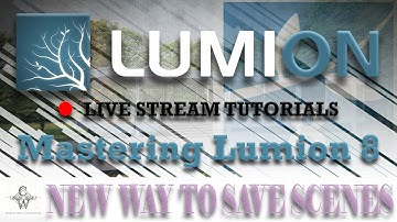 🔴Lumion 8 New way to Save Scene| Lumion Live Stream Tutorials