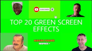 TOP 20 GREEN SCREEN EFFECTS.EXE | PACK FOR PUBG.EXE | DOWNLAOD LINK IN DESCRIPTION