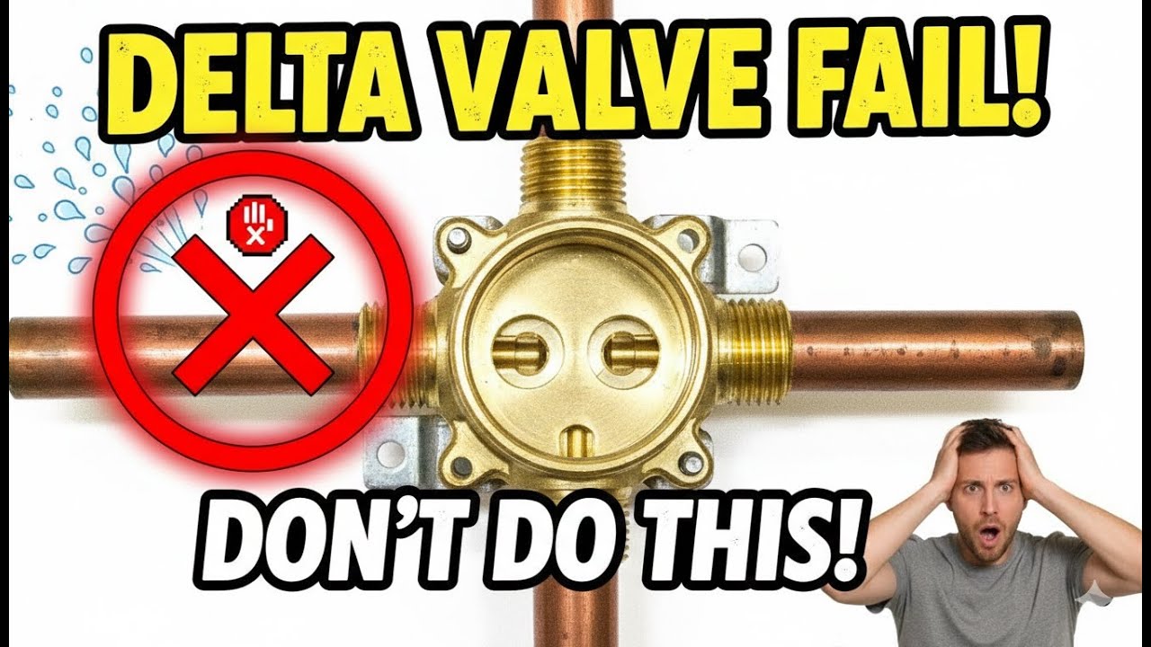 Why Your Shower Has No Water Delta Valve Mistake Explained