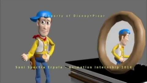 |TOY STORY| Woody Test Animation with Sound Part 17