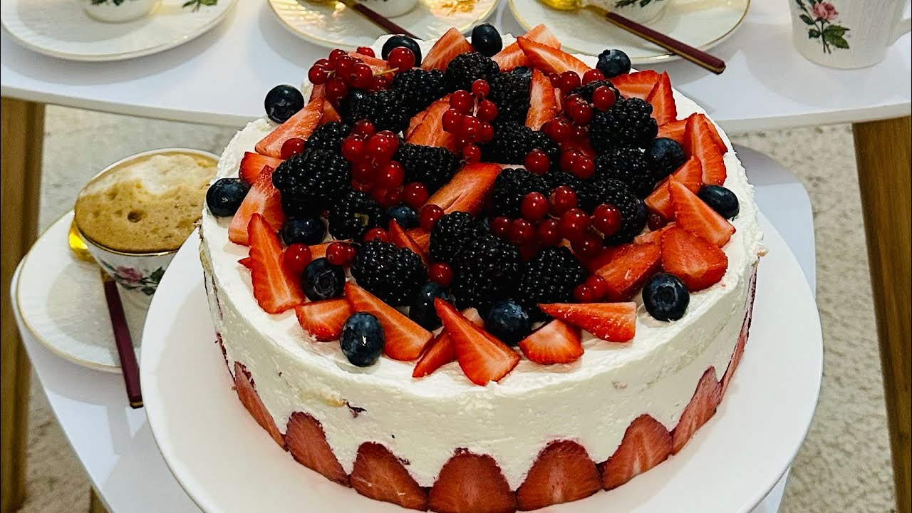 الفريزي خطوة بخطوة بأسهل و أنجح طريقة /Recette Fraisier facile et rapide