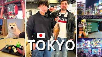 TOKYO - My friend visits Japan For the First Time
