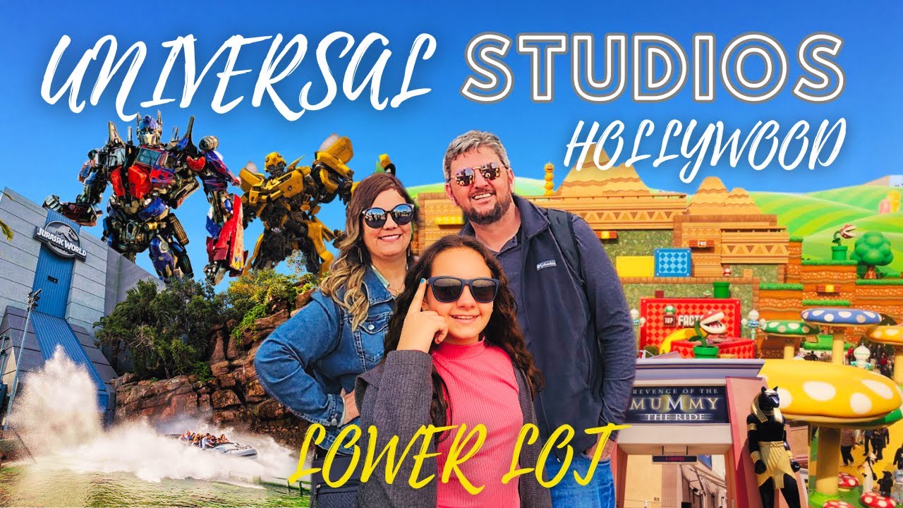 Como é o Parque Universal Studios Hollywood Lower Lot em Los Angeles na Califórnia