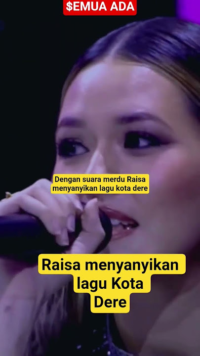 dengan suara merdunya raisa menyanyikan lagu dere#fyp.#kota #jangkauanluas #foryou #shorts #foyou