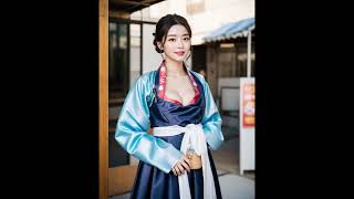 [4K Ai Art] Hanbok Girl【Lookbook】韓服姊姊 #Aiart #Lookbook #Art #Ai #Hanbok