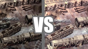 CGRundertow FINAL FANTASY VII PlayStation VS. PC Video Game Comparison