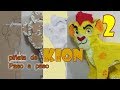 Piñata de Kion paso a paso 2 - Forrado