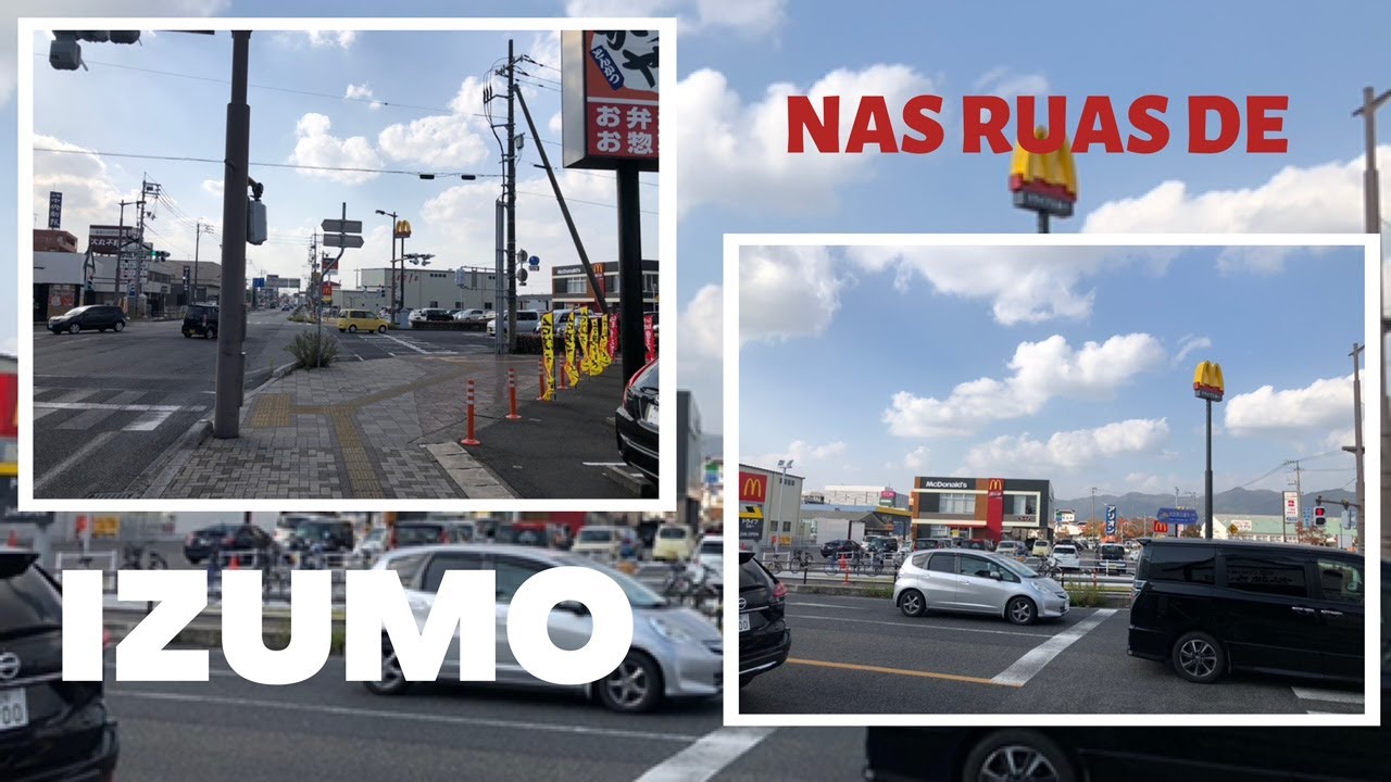 Nas ruas de Izumo Japão Nov 2020