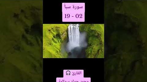 سورة سبأ 02-19: القارئ/محمد جواد سوالمة