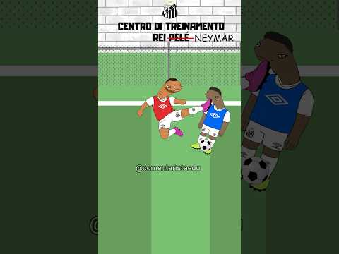 NEYMAR BATEU NO ROBINHO JR… O QUE TÁ ACONTECENDO COM O NEY? #futebol #santos #neymar #robinhojr