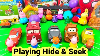 Playing Hide & Seek | Toy Video Find Out How Cars Play Hide and Seek |#Toylandadventures