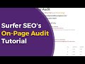 Surfer SEO Audit Tutorial and Review (✅True Density Demo Included)