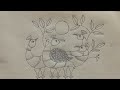 Gond Art👩🎨||Day2 of my artlife#artvlog #gondart #asthetic #youtubevideo #video #trending