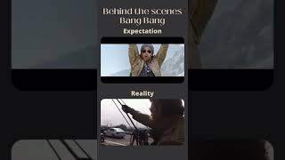 Bang Bang Movie Action BTS Video | Hrithik Roshan | Movie Scene | Expectation vs Reality #shorts