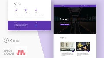 Build A Website In 4 Minutes With Materialize Css.