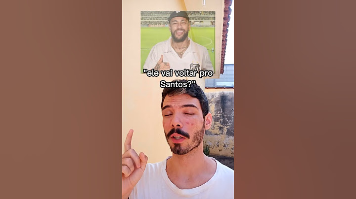 Neymar Volta Pro Santos?