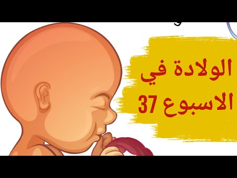 الولادة في الاسبوع 37 هل الولادة في الاسبوع 37 امنة هل الولاده في الاسبوع 37 خطر