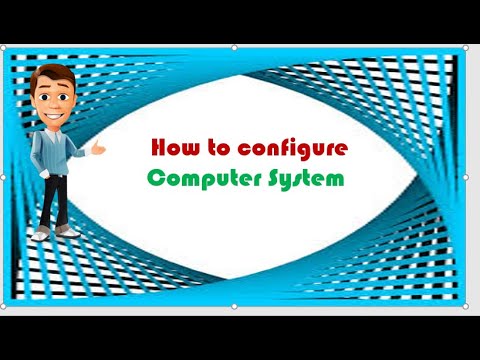 Video: Paano I-configure Ang System Boot