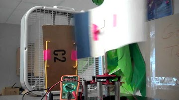 POE Wind Turbine 5-4 - Low Speed Test