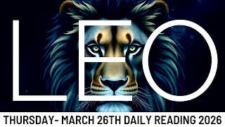 *LEO* YOUR GLOW-UP IS NOTICEABLE & SOMEONE HAS A PROPOSAL FOR YOU, LEO!!!- March 26th Tarot 2026