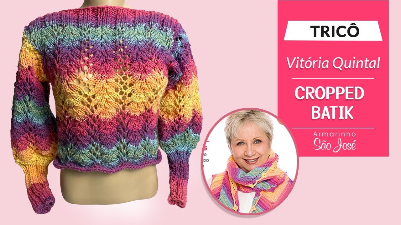 Fio Batik Circulo  - Como Fazer Cropped com Vitória Quintal