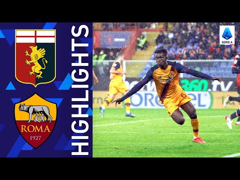 Genoa AS Roma Goals And Highlights