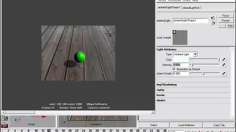 Maya Tutorial: Bouncing Ball part 12 of 13
