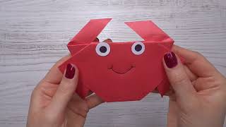 Origami Yengeç Yapımı